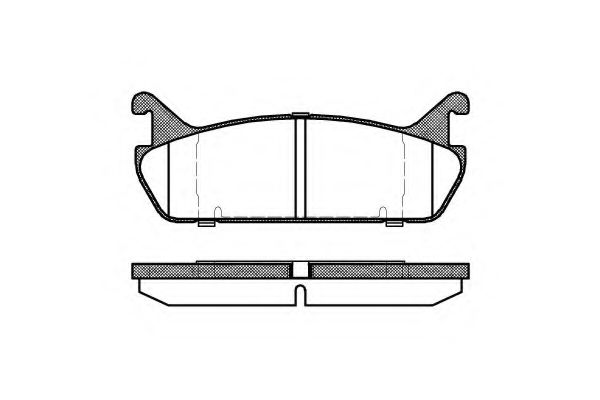 KAWE 0329 00 Тормозные колодки для FORD-USA (Форд-уса) KAWE 0329 00 Тормозные колодки для FORD-USA (Форд-уса)