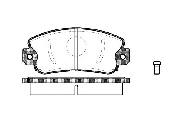 KAWE 0372 02 Тормозные колодки для FIAT STRADA II (Фиат Страда 2) KAWE 0372 02 Тормозные колодки для FIAT STRADA II (Фиат Страда 2)