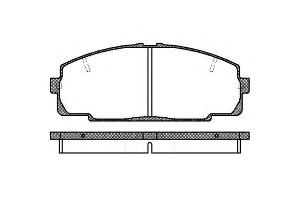 KAWE 0421 20 Тормозные колодки для TOYOTA HIACE II (Тойота/тоета Хиаcэ 2) KAWE 0421 20 Тормозные колодки для TOYOTA HIACE II (Тойота/тоета Хиаcэ 2)
