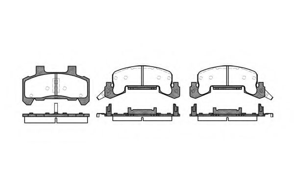 KAWE 0526 02 Тормозные колодки для CHEVROLET BERETTA (Шевроле Бэрэтта) KAWE 0526 02 Тормозные колодки для CHEVROLET BERETTA (Шевроле Бэрэтта)
