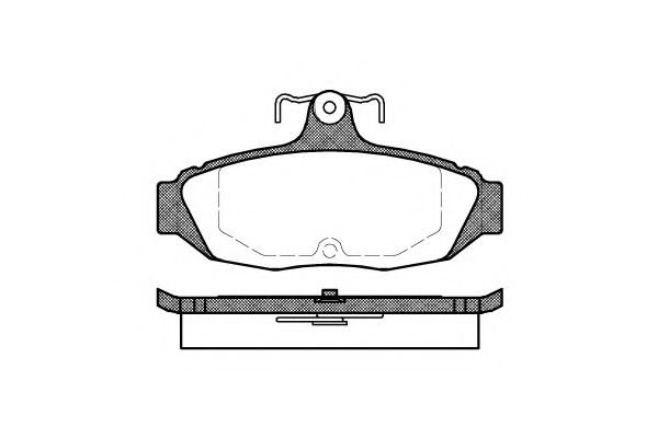 KAWE 0528 00 Тормозные колодки для FORD-USA (Форд-уса) KAWE 0528 00 Тормозные колодки для FORD-USA (Форд-уса)