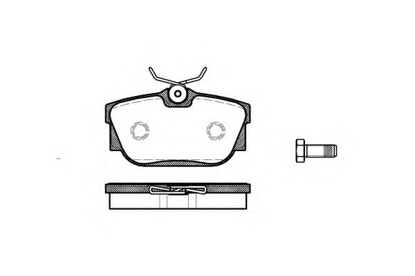 KAWE 0767 00 Тормозные колодки для VOLKSWAGEN (Фольксваген) KAWE 0767 00 Тормозные колодки для VOLKSWAGEN (Фольксваген)
