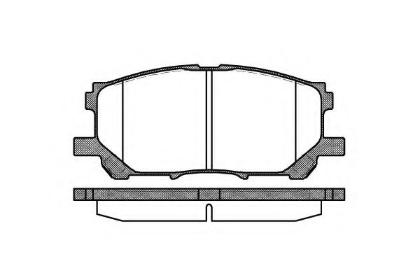 KAWE 1039 00 Тормозные колодки для LEXUS RX (Лексус Рх) KAWE 1039 00 Тормозные колодки для LEXUS RX (Лексус Рх)