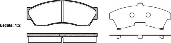KAWE 1253 00 Тормозные колодки для TATA B-LINE (Тата Б-линэ) KAWE 1253 00 Тормозные колодки для TATA B-LINE (Тата Б-линэ)