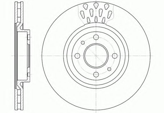 KAWE 6315 10 Тормозной диск для FIAT (Фиат) KAWE 6315 10 Тормозной диск для FIAT (Фиат)