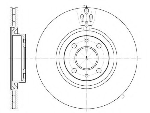 KAWE 6316 11 Тормозной диск для FIAT (Фиат) KAWE 6316 11 Тормозной диск для FIAT (Фиат)