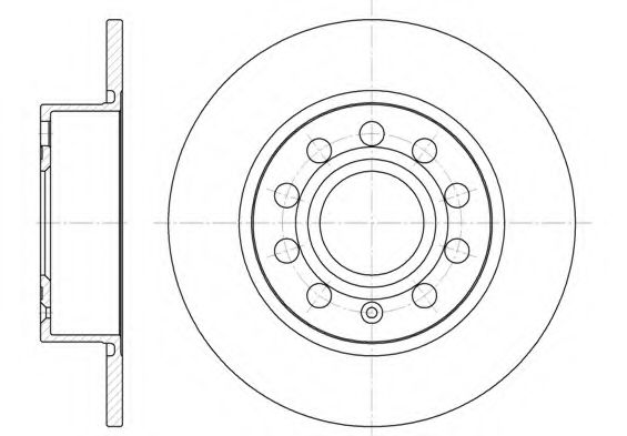 KAWE 6649 00 Тормозной диск для SEAT (Сеат) KAWE 6649 00 Тормозной диск для SEAT (Сеат)