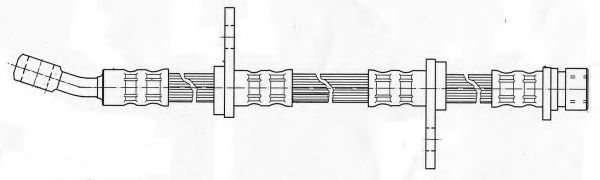 KAWE 510900 Тормозной шланг для ROVER 400 (Ровер 400) KAWE 510900 Тормозной шланг для ROVER 400 (Ровер 400)