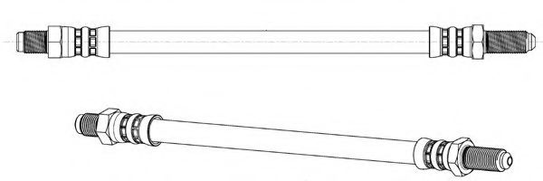 KAWE 511097 Тормозной шланг 