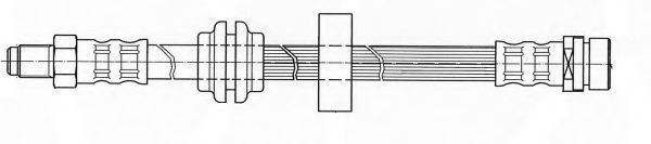 KAWE 511252 Тормозной шланг 