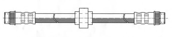 KAWE 511568 Тормозной шланг 