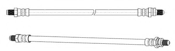 KAWE 511634 Тормозной шланг 