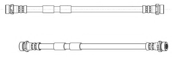 KAWE 512917 Тормозной шланг для FORD (Форд) KAWE 512917 Тормозной шланг для FORD (Форд)