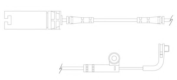 KAWE WS0218A Сигнализатор, износ тормозных колодок для BMW (Бмв) KAWE WS0218A Сигнализатор, износ тормозных колодок для BMW (Бмв)