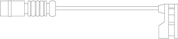 KAWE WS0228A Сигнализатор, износ тормозных колодок для MERCEDES-BENZ C-CLASS (Мэрcэдэс-бэнз С класс) KAWE WS0228A Сигнализатор, износ тормозных колодок для MERCEDES-BENZ C-CLASS (Мэрcэдэс-бэнз С класс)