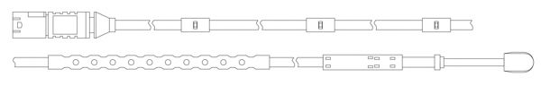 KAWE WS0321A Сигнализатор, износ тормозных колодок для BMW (Бмв) KAWE WS0321A Сигнализатор, износ тормозных колодок для BMW (Бмв)