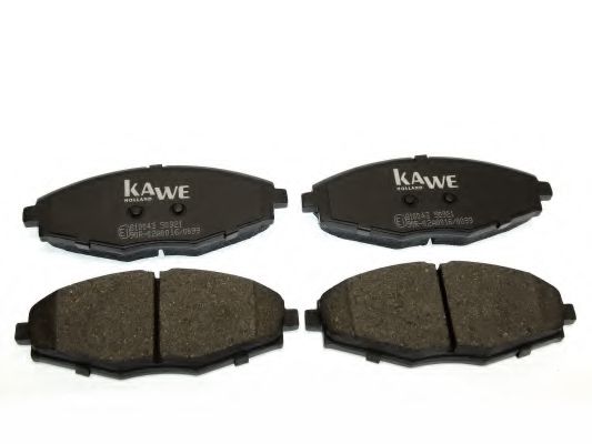 KAWE 810043 Тормозные колодки для DAEWOO LANOS / SENS (Дэу Ланос / сэнс) KAWE 810043 Тормозные колодки для DAEWOO LANOS / SENS (Дэу Ланос / сэнс)