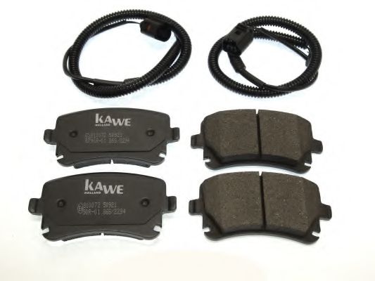 KAWE 810072 Тормозные колодки для VOLKSWAGEN T5 (Фольксваген Т5) KAWE 810072 Тормозные колодки для VOLKSWAGEN T5 (Фольксваген Т5)