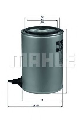 MAHLE ORIGINAL KC 87D Топливный фильтр для MERCEDES-BENZ VARIO (Мэрcэдэс-бэнз Vарио) MAHLE ORIGINAL KC 87D Топливный фильтр для MERCEDES-BENZ VARIO (Мэрcэдэс-бэнз Vарио)