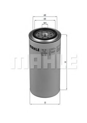 MAHLE ORIGINAL KC 75 Топливный фильтр для VOLVO B 12 (Вольво Б 12) MAHLE ORIGINAL KC 75 Топливный фильтр для VOLVO B 12 (Вольво Б 12)