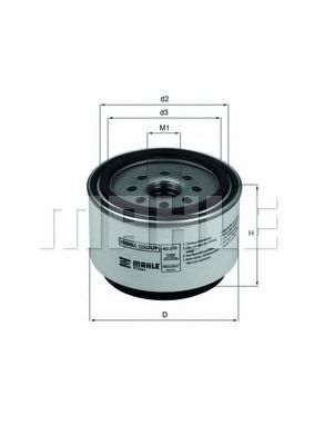 MAHLE ORIGINAL KC 219 Топливный фильтр для DODGE CARAVAN (Додж Караван) MAHLE ORIGINAL KC 219 Топливный фильтр для DODGE CARAVAN (Додж Караван)