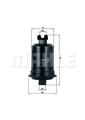 MAHLE ORIGINAL KL 128 Топливный фильтр для MITSUBISHI CHALLENGER (Митсубиши/митсубиси Чаллэнгэр) MAHLE ORIGINAL KL 128 Топливный фильтр для MITSUBISHI CHALLENGER (Митсубиши/митсубиси Чаллэнгэр)