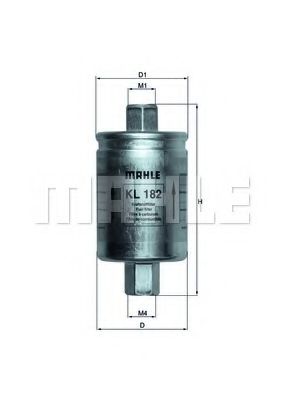 MAHLE ORIGINAL KL 182 Топливный фильтр для LADA SAMARA (Лада Самара) MAHLE ORIGINAL KL 182 Топливный фильтр для LADA SAMARA (Лада Самара)