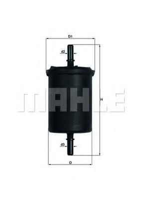 MAHLE ORIGINAL KL 248 Топливный фильтр для PEUGEOT 206 (Пежо 206) MAHLE ORIGINAL KL 248 Топливный фильтр для PEUGEOT 206 (Пежо 206)