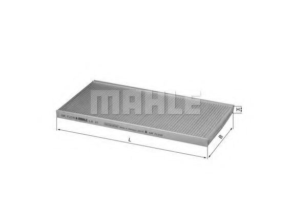 MAHLE ORIGINAL LA 21 Фильтр, воздух во внутренном пространстве для OPEL TIGRA (Опель Тигра) MAHLE ORIGINAL LA 21 Фильтр, воздух во внутренном пространстве для OPEL TIGRA (Опель Тигра)