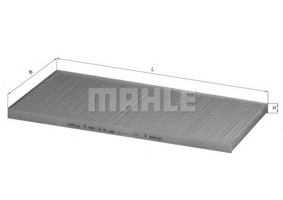 MAHLE ORIGINAL LA 34 Фильтр, воздух во внутренном пространстве для FIAT TEMPRA (Фиат Тэмпра) MAHLE ORIGINAL LA 34 Фильтр, воздух во внутренном пространстве для FIAT TEMPRA (Фиат Тэмпра)