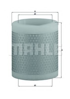 MAHLE ORIGINAL LX 124 Воздушный фильтр для PEUGEOT 205 II (Пежо 205 2) MAHLE ORIGINAL LX 124 Воздушный фильтр для PEUGEOT 205 II (Пежо 205 2)