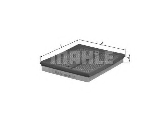 MAHLE ORIGINAL LX 103 Воздушный фильтр для OPEL (Опель) MAHLE ORIGINAL LX 103 Воздушный фильтр для OPEL (Опель)