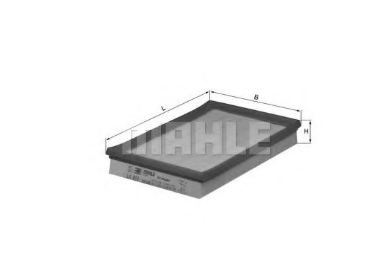 MAHLE ORIGINAL LX 414 Воздушный фильтр для OPEL (Опель) MAHLE ORIGINAL LX 414 Воздушный фильтр для OPEL (Опель)