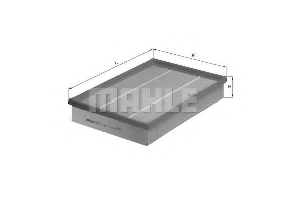 MAHLE ORIGINAL LX 460/1 Воздушный фильтр для LANCIA (Лансиа/лянча) MAHLE ORIGINAL LX 460/1 Воздушный фильтр для LANCIA (Лансиа/лянча)