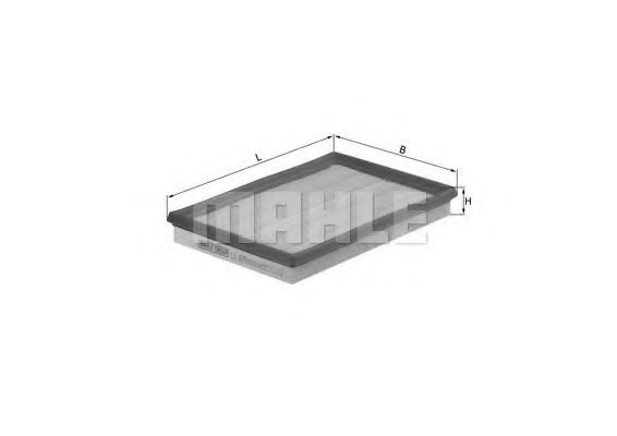 MAHLE ORIGINAL LX 677 Воздушный фильтр для KIA (Киа) MAHLE ORIGINAL LX 677 Воздушный фильтр для KIA (Киа)