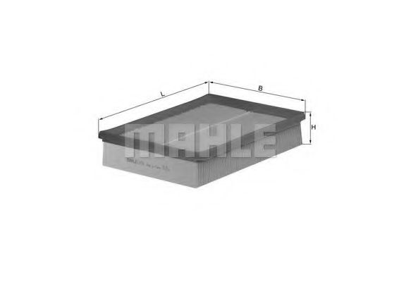 MAHLE ORIGINAL LX 856 Воздушный фильтр для FIAT (Фиат) MAHLE ORIGINAL LX 856 Воздушный фильтр для FIAT (Фиат)