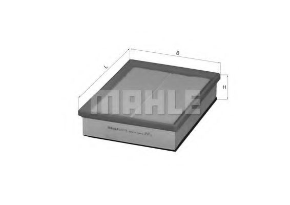 MAHLE ORIGINAL LX 1078 Воздушный фильтр для FIAT (Фиат) MAHLE ORIGINAL LX 1078 Воздушный фильтр для FIAT (Фиат)