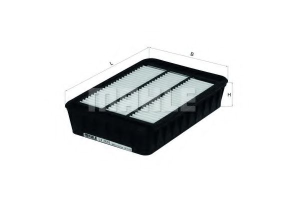 MAHLE ORIGINAL LX 2616 Воздушный фильтр для MITSUBISHI (Митсубиши/митсубиси) MAHLE ORIGINAL LX 2616 Воздушный фильтр для MITSUBISHI (Митсубиши/митсубиси)