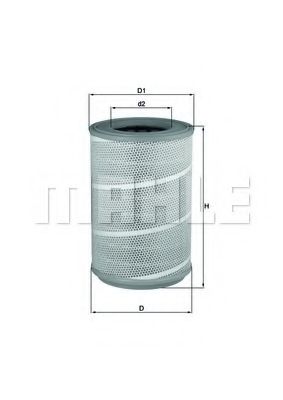 MAHLE ORIGINAL LX 604/1 Воздушный фильтр для SCANIA (Сканиа) MAHLE ORIGINAL LX 604/1 Воздушный фильтр для SCANIA (Сканиа)