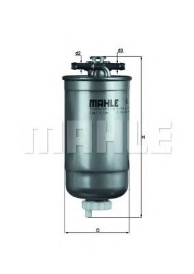 MAHLE ORIGINAL KL 147D Топливный фильтр для VOLKSWAGEN GOLF IV (Фольксваген Гольф 4) MAHLE ORIGINAL KL 147D Топливный фильтр для VOLKSWAGEN GOLF IV (Фольксваген Гольф 4)