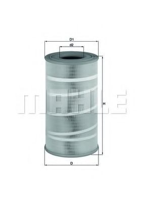 MAHLE ORIGINAL LX 7210/7 Воздушный фильтр для MAN TGL (Ман Тгл) MAHLE ORIGINAL LX 7210/7 Воздушный фильтр для MAN TGL (Ман Тгл)