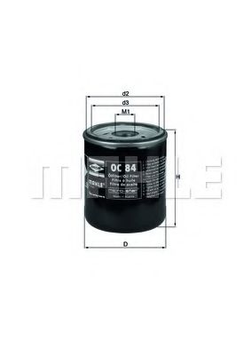 MAHLE ORIGINAL OC 84 Масляный фильтр для BMW 3 (Бмв 3) MAHLE ORIGINAL OC 84 Масляный фильтр для BMW 3 (Бмв 3)