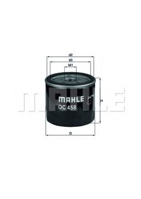 MAHLE ORIGINAL OC 458 Масляный фильтр для LANCIA THESIS (Лансиа/лянча Тхэсис) MAHLE ORIGINAL OC 458 Масляный фильтр для LANCIA THESIS (Лансиа/лянча Тхэсис)