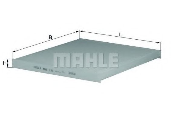 MAHLE ORIGINAL LA 306 Фильтр, воздух во внутренном пространстве для FIAT 500 C (Фиат 500 c) MAHLE ORIGINAL LA 306 Фильтр, воздух во внутренном пространстве для FIAT 500 C (Фиат 500 c)