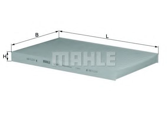 MAHLE ORIGINAL LA 441 Фильтр, воздух во внутренном пространстве для KIA (Киа) MAHLE ORIGINAL LA 441 Фильтр, воздух во внутренном пространстве для KIA (Киа)