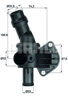 MAHLE ORIGINAL TI 8 87 Термостат, охлаждающая жидкость для SEAT ALTEA (Сеат Алтэа) MAHLE ORIGINAL TI 8 87 Термостат, охлаждающая жидкость для SEAT ALTEA (Сеат Алтэа)