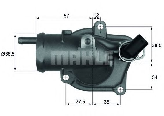 MAHLE ORIGINAL TI 31 87 Термостат, охлаждающая жидкость для MERCEDESBENZ (Мерседес бенц) MAHLE ORIGINAL TI 31 87 Термостат, охлаждающая жидкость для MERCEDESBENZ (Мерседес бенц)