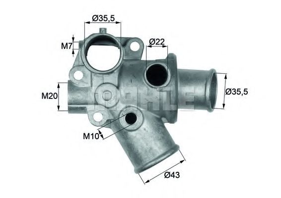 MAHLE ORIGINAL TI 75 80D Термостат, охлаждающая жидкость для FIAT TEMPRA (Фиат Тэмпра) MAHLE ORIGINAL TI 75 80D Термостат, охлаждающая жидкость для FIAT TEMPRA (Фиат Тэмпра)