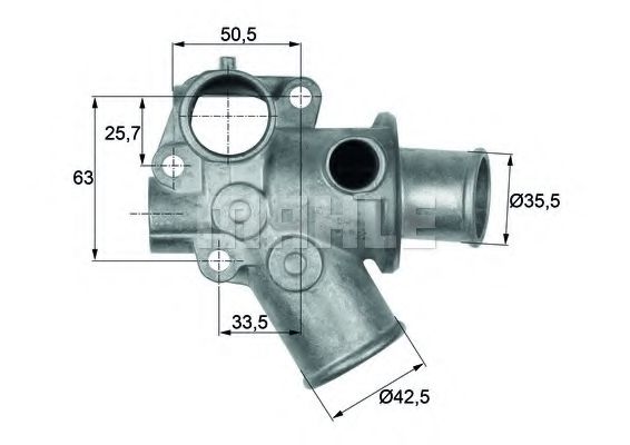 MAHLE ORIGINAL TI 112 80D Термостат, охлаждающая жидкость для ALFA ROMEO 145 (Альфа ромео 145) MAHLE ORIGINAL TI 112 80D Термостат, охлаждающая жидкость для ALFA ROMEO 145 (Альфа ромео 145)