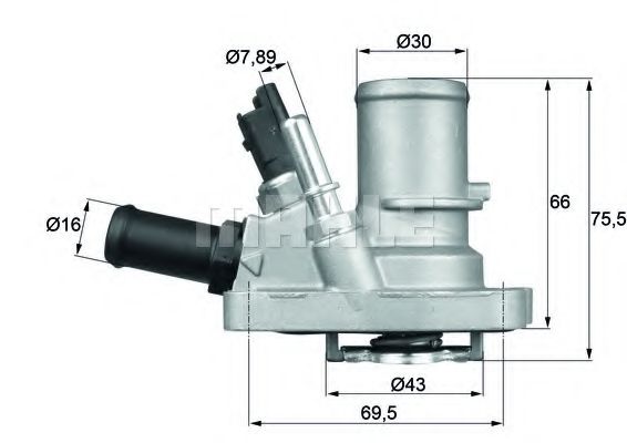 MAHLE ORIGINAL TI 144 88 Термостат, охлаждающая жидкость для FIAT (Фиат) MAHLE ORIGINAL TI 144 88 Термостат, охлаждающая жидкость для FIAT (Фиат)
